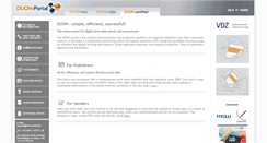 Desktop Screenshot of duon-portal.de